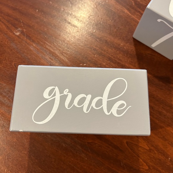 Gray Milestone Blocks - Picture 2 of 4